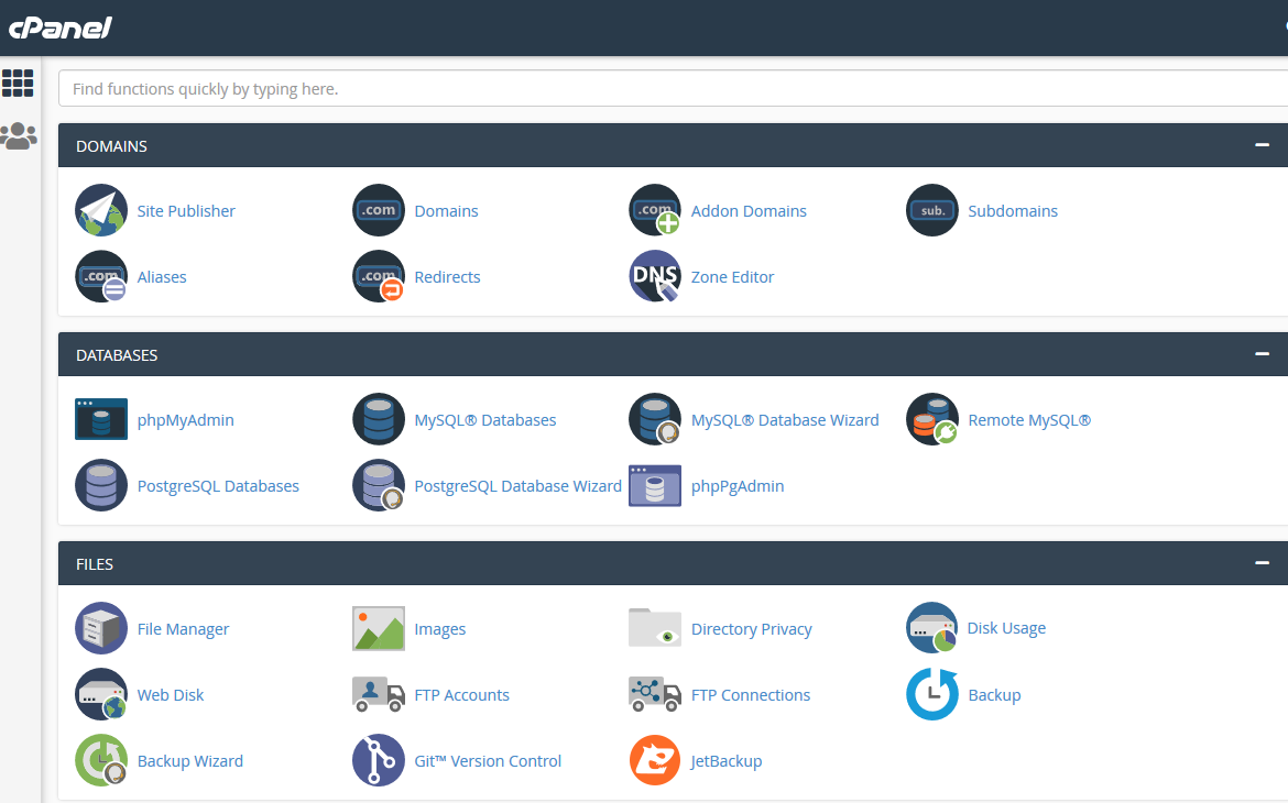 Cpanel -